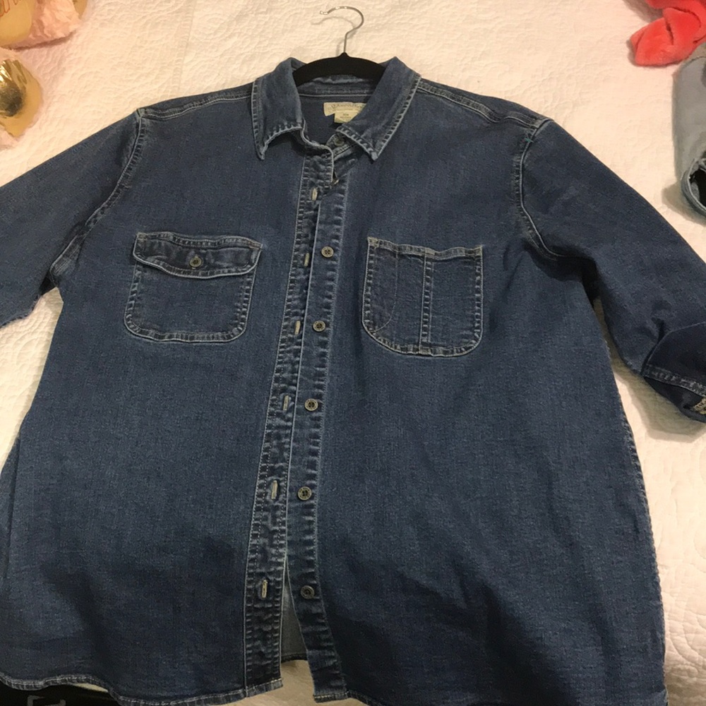 Denim Shirt Button Up